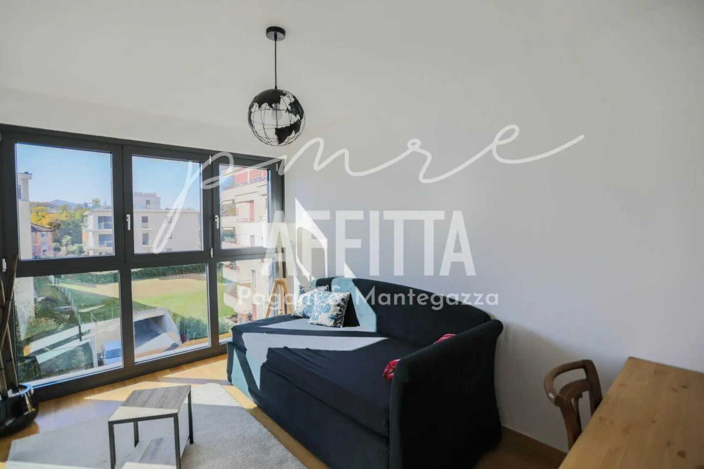 MASSAGNO | VIEW ON THE LAKE | FURNISHED 3.5 ROOMS - Photo 9 of 11
