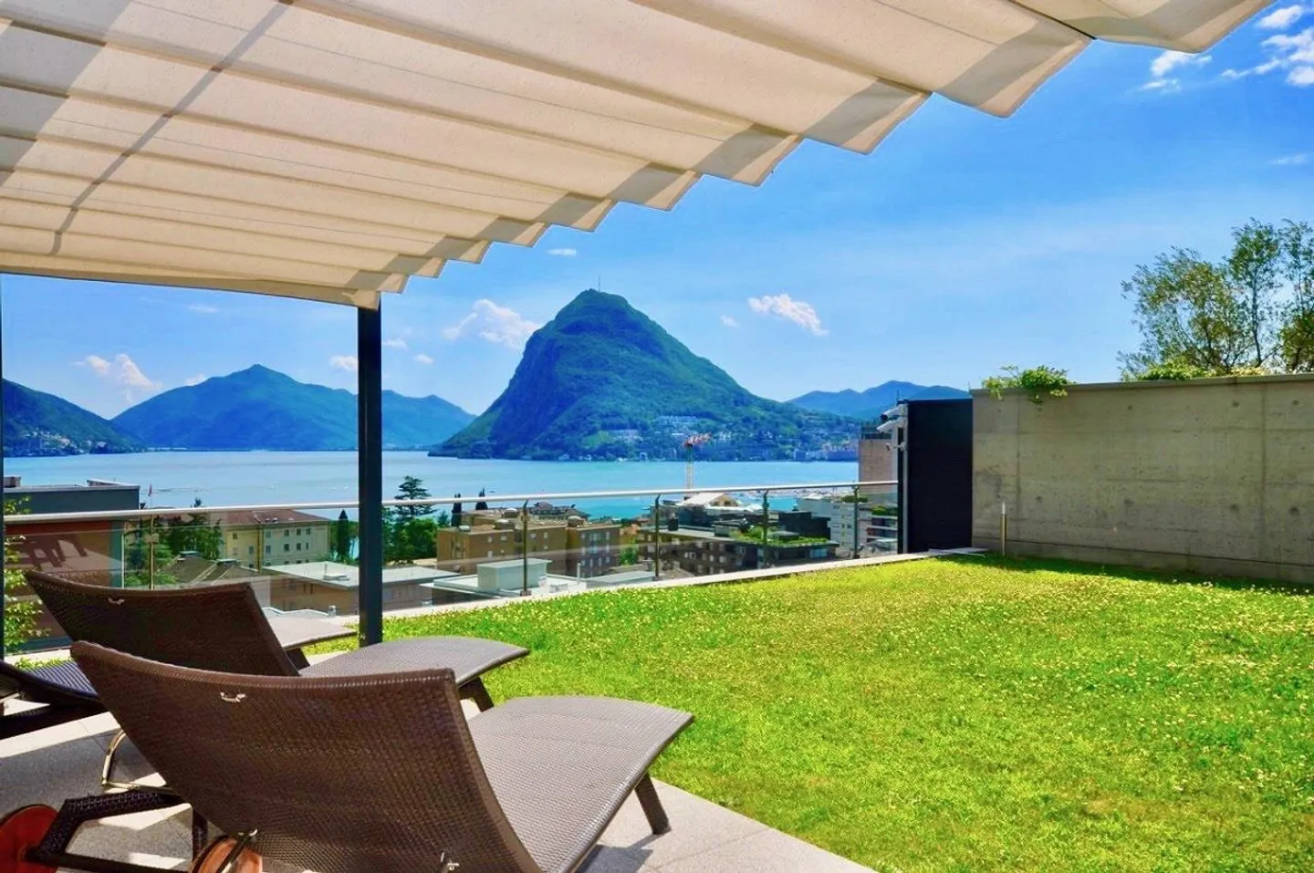 Magnificent Luxury Penthouse mit Dachterrasse und Blick auf den Luganersee - Foto 21 von 21