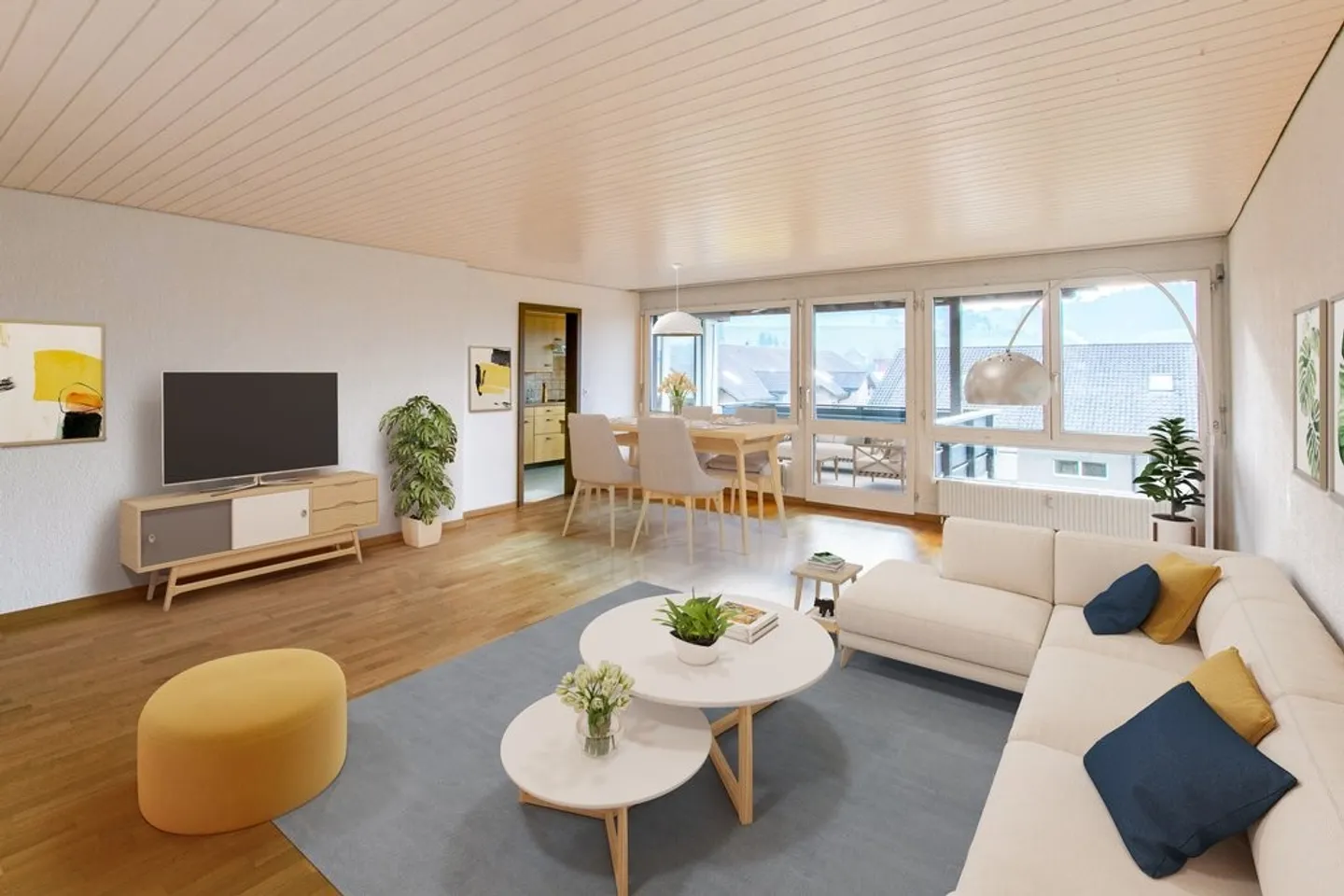 Charmante 4.5-Zimmerwohnung - Foto 1 von 8