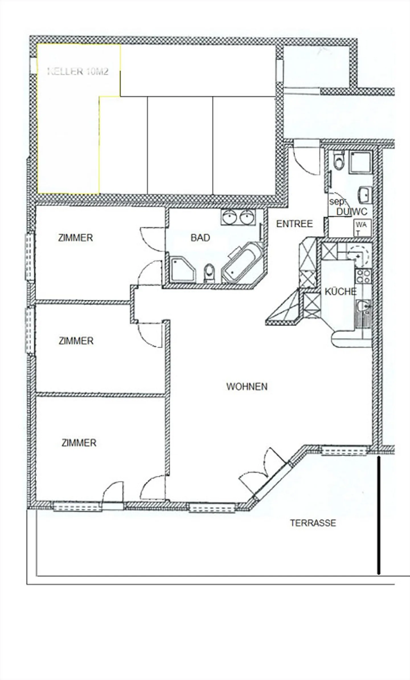 Helle 4½-Zimmer-Terrassenwohnung an sonniger Lage in Rothenthurm - Foto 12 di 12