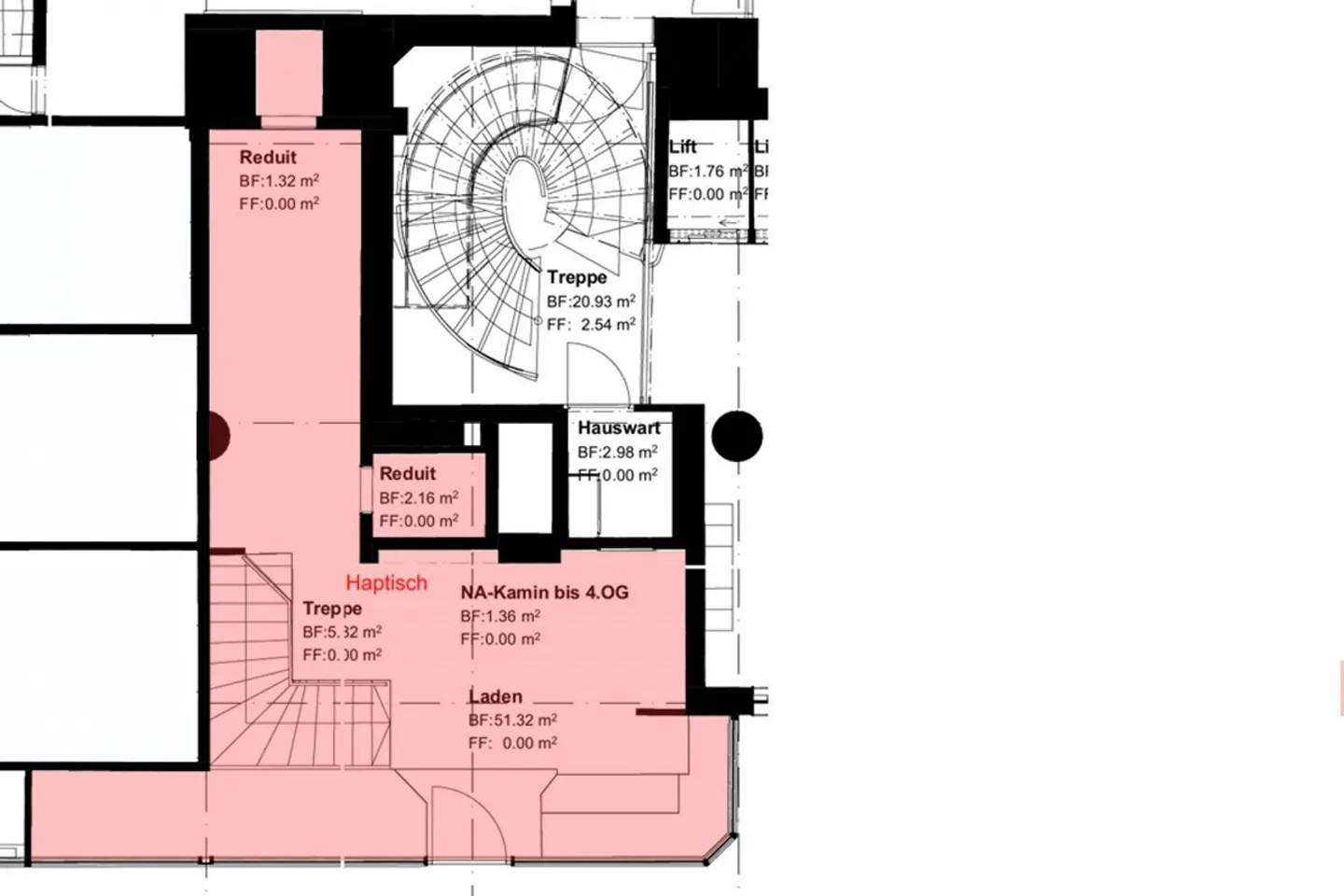 Espace de rez-de-chaussée représentatif dans un emplacement de choix – Talacker 50, Zurich - Photo 13 sur 13