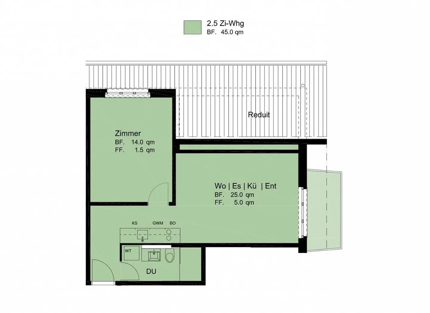Appartement de 2,5 pièces à louer à Olten - Photo 6 sur 6
