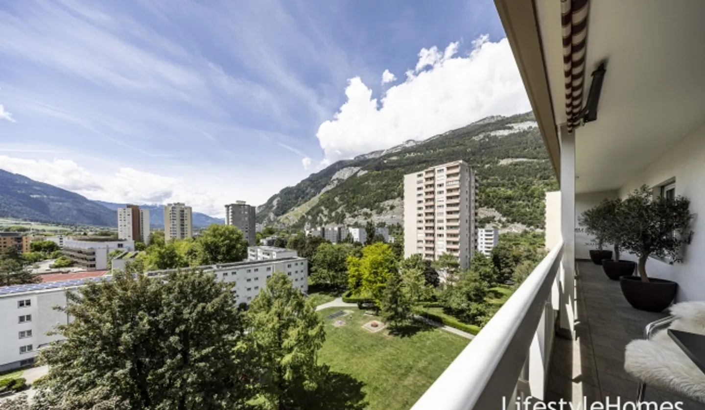 Luxuriöse Attikawohnung in Chur - Foto 1 von 1