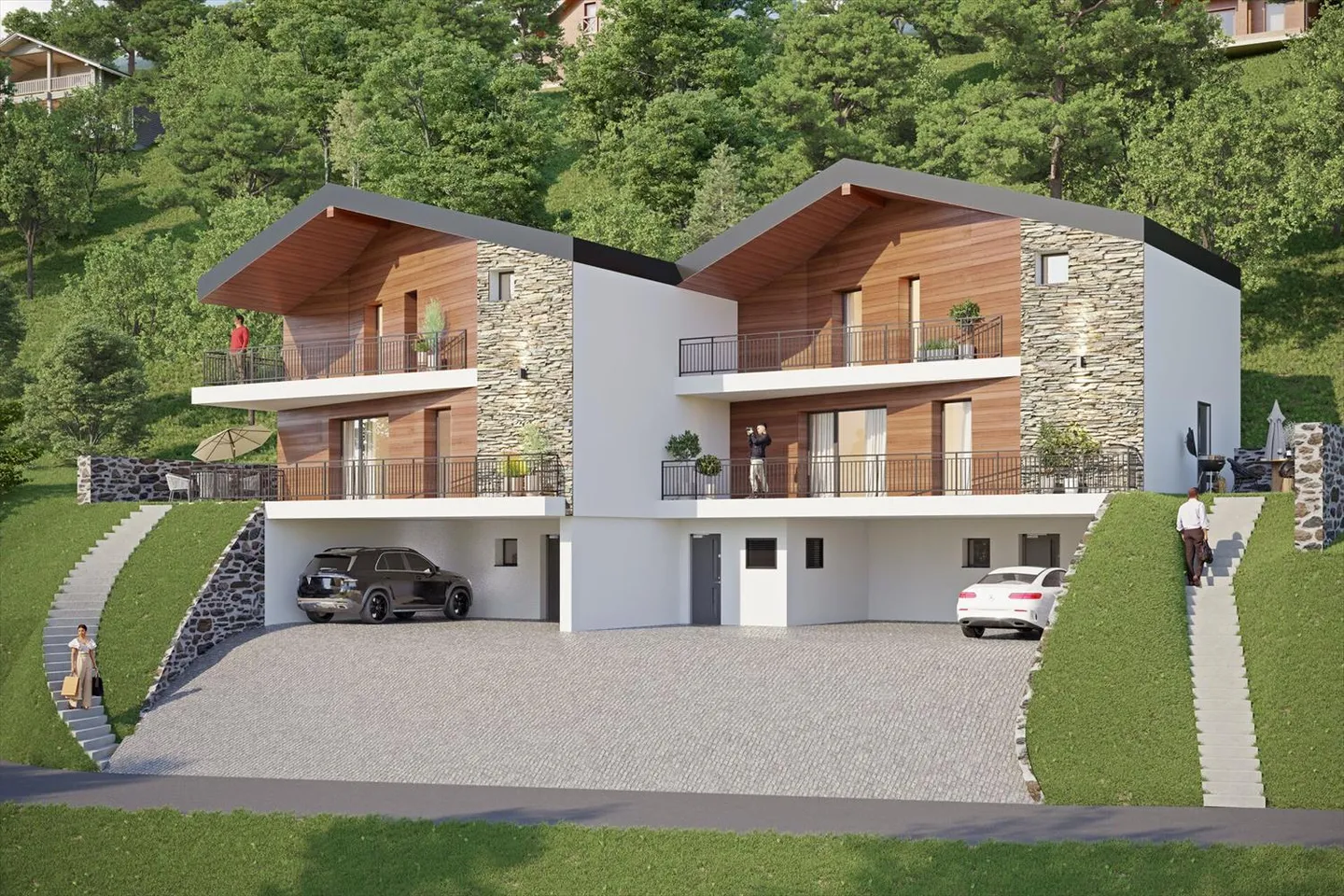 Villa di 4,5 stanze a Neyres - Foto 1 di 3