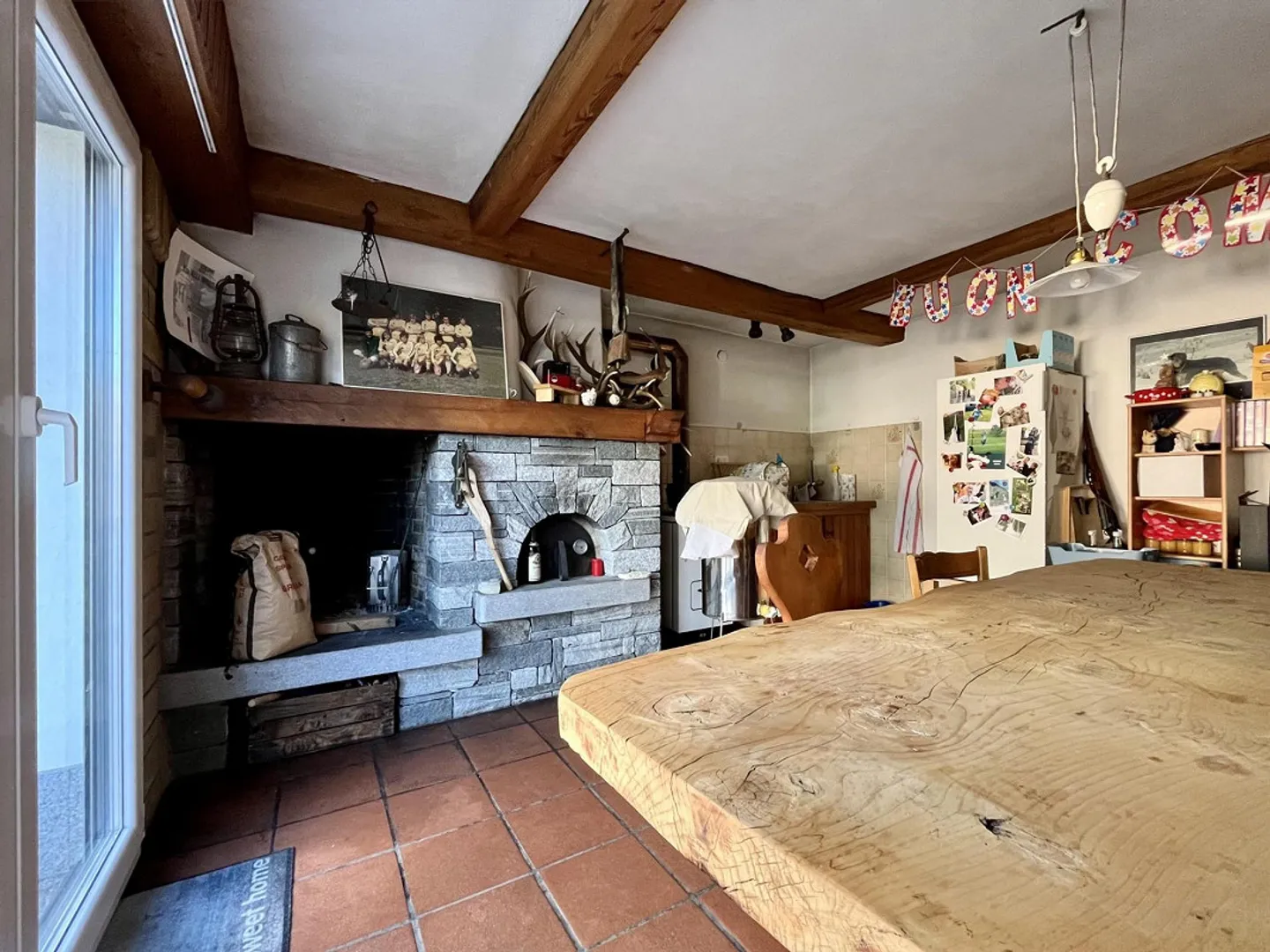 Bright House with 6 Rooms, Cave and Garden in Gnosca - Photo 9 of 10