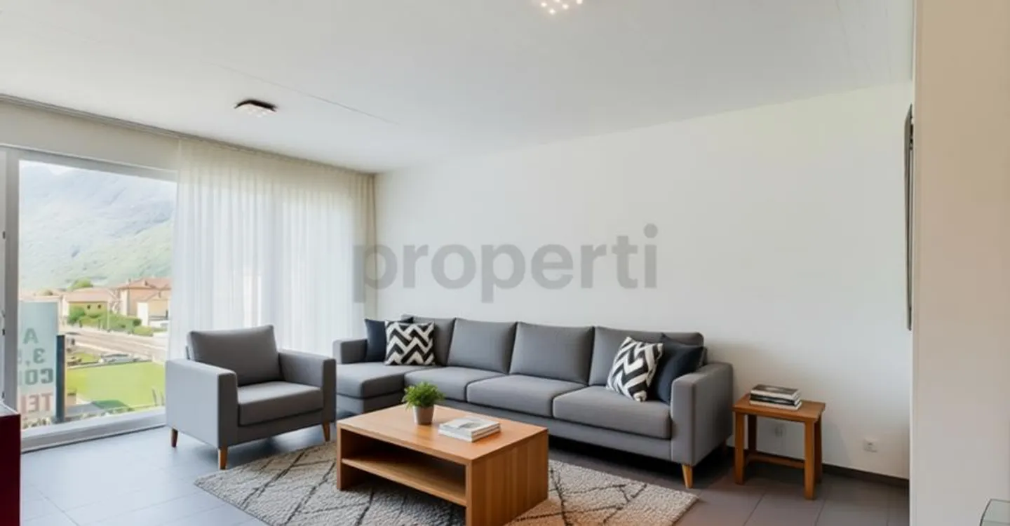Modern and bright 3.5-room apartment in Biasca - Photo 1 of 13