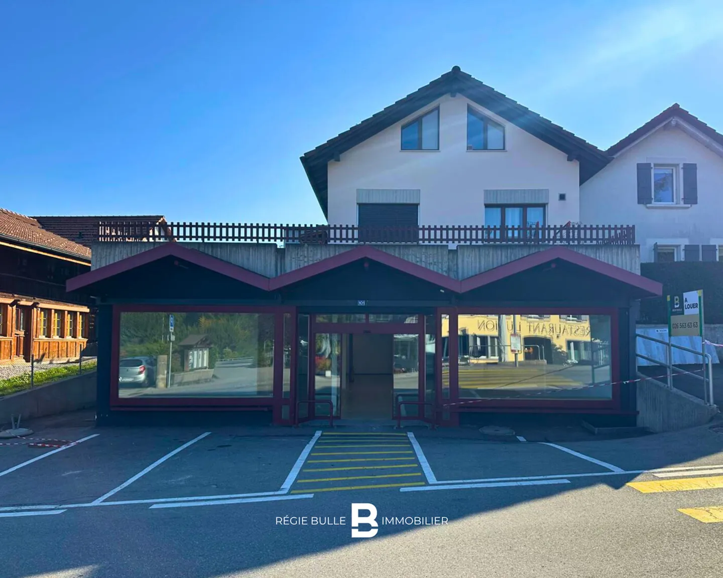 Lokal Gewerbe zur Miete in Gruyère - Foto 1 von 13