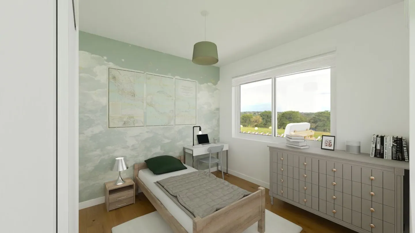 Renovated 4.5-room apartment with large private garden - Photo 5 of 9