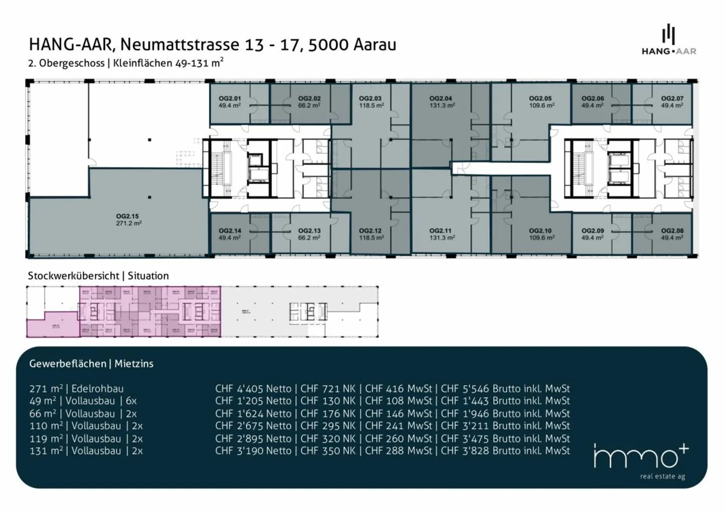 Ufficio/Commerciale | Hang-Aar | 189 a 271 m² - Foto 12 di 14
