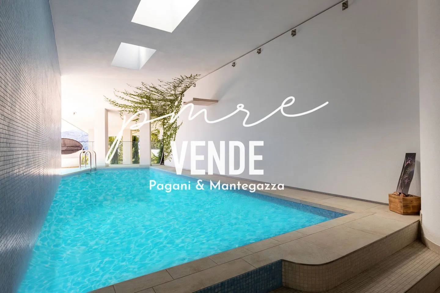 VILLA PRESTIGIOSA A LUGANO RUVIGLIANA CON ECCITANTE VISTA SUL LAGO - Foto 18 di 27