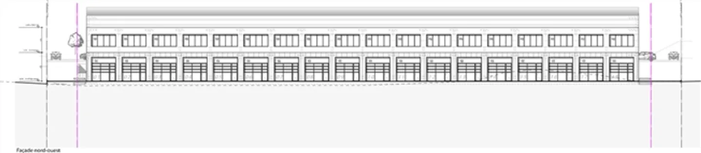 Yverdon-les-Bains, à louer, BOX de 120 m2 avec porte sectionnelle - Photo 5 sur 6