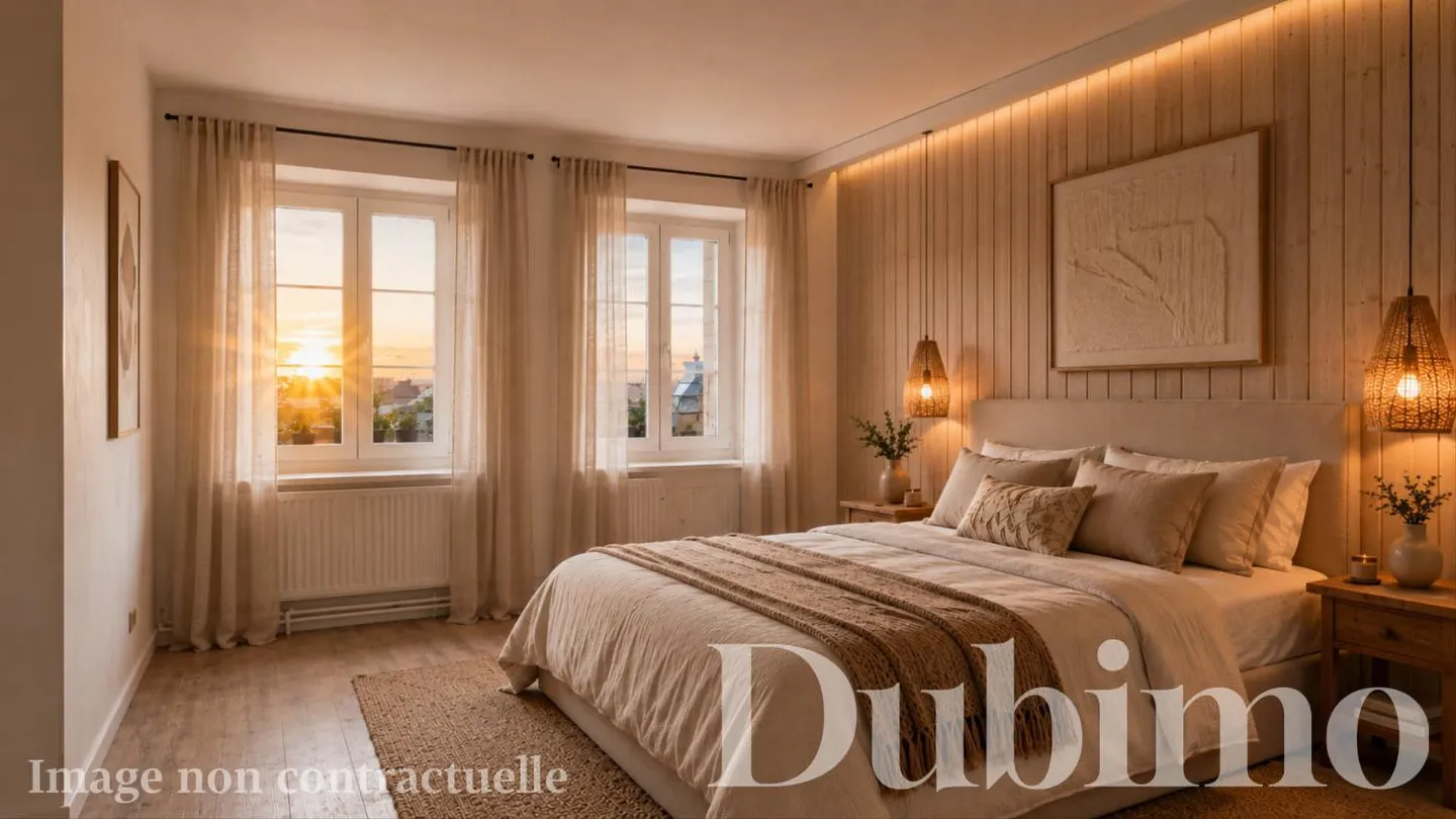 DUPLEX MIT AUSGEBAUTEM DACHGESCHOSS VOLLSTÄNDIG RENOVIERT IN CREMIN (LUCENS) - Foto 8 von 13