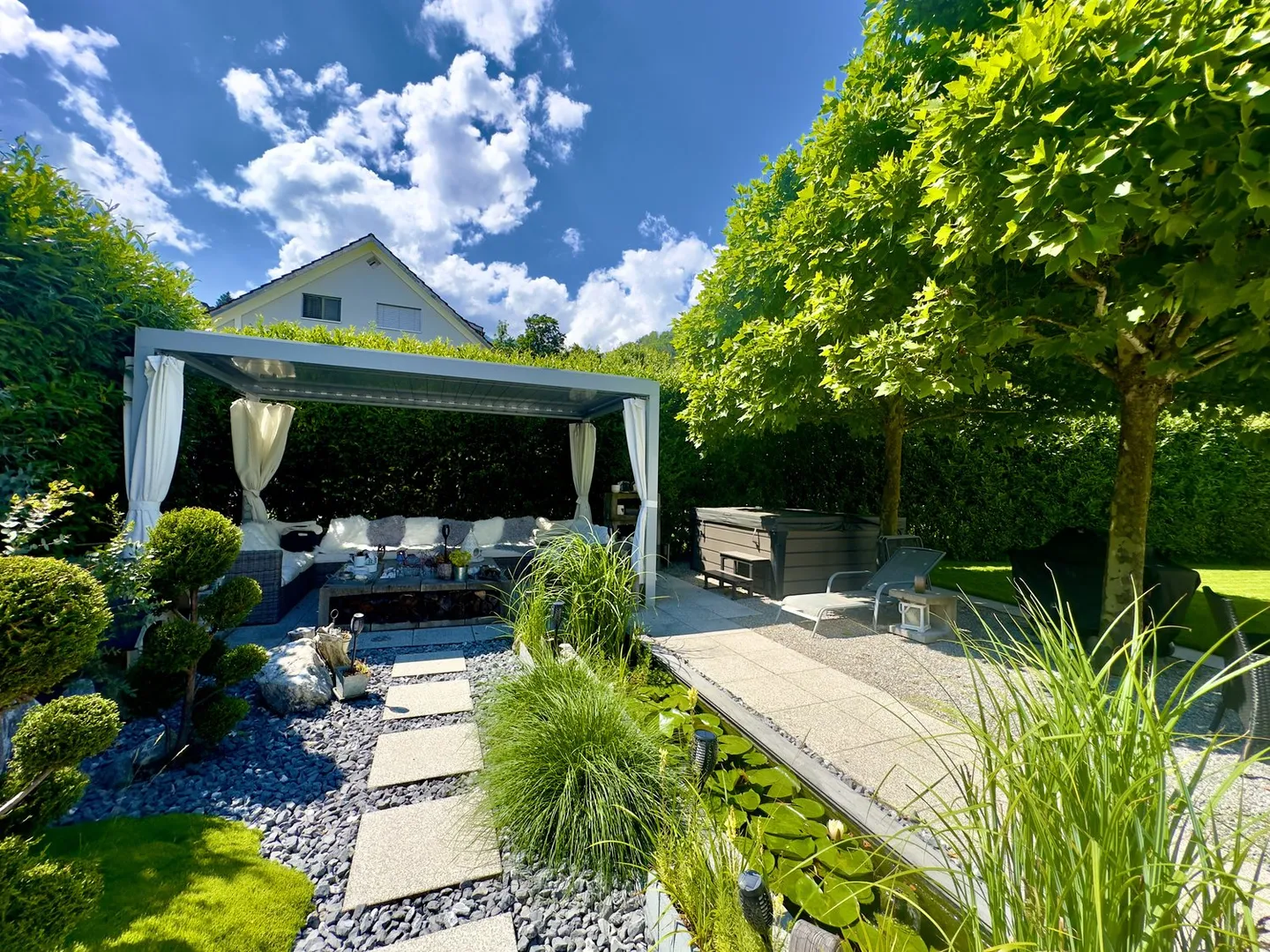 Maison individuelle premium exclusive avec piscine et jardin paradisiaque - également comme 2ème résidence - Photo 7 sur 13