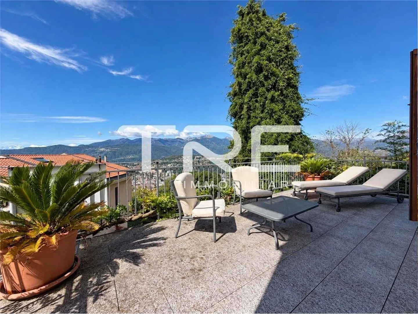 Maison secondaire avec vue sur le lac à Lugano - Aldesago - Photo 6 sur 13