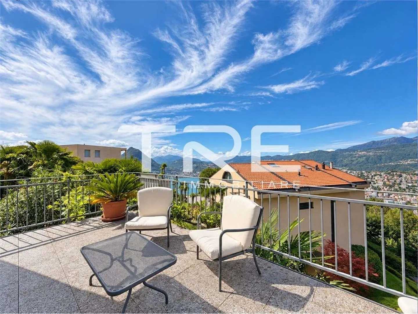 Maison secondaire avec vue sur le lac à Lugano - Aldesago - Photo 5 sur 13