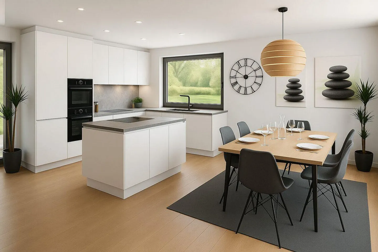 Nuova costruzione esclusiva - vita moderna sul Reno - casa unifamiliare a Wallbach AG - Foto 4 di 11