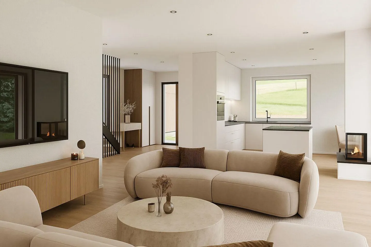 Nuova costruzione esclusiva - vita moderna sul Reno - casa unifamiliare a Wallbach AG - Foto 3 di 11