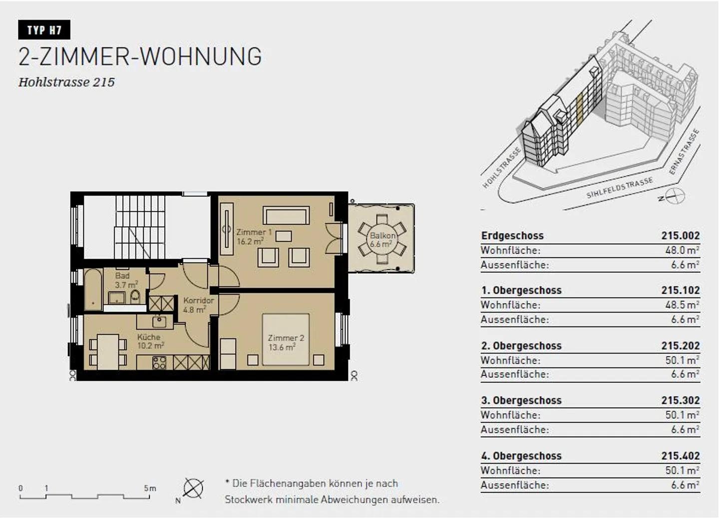 2 Room Apartment - Photo 1 of 4