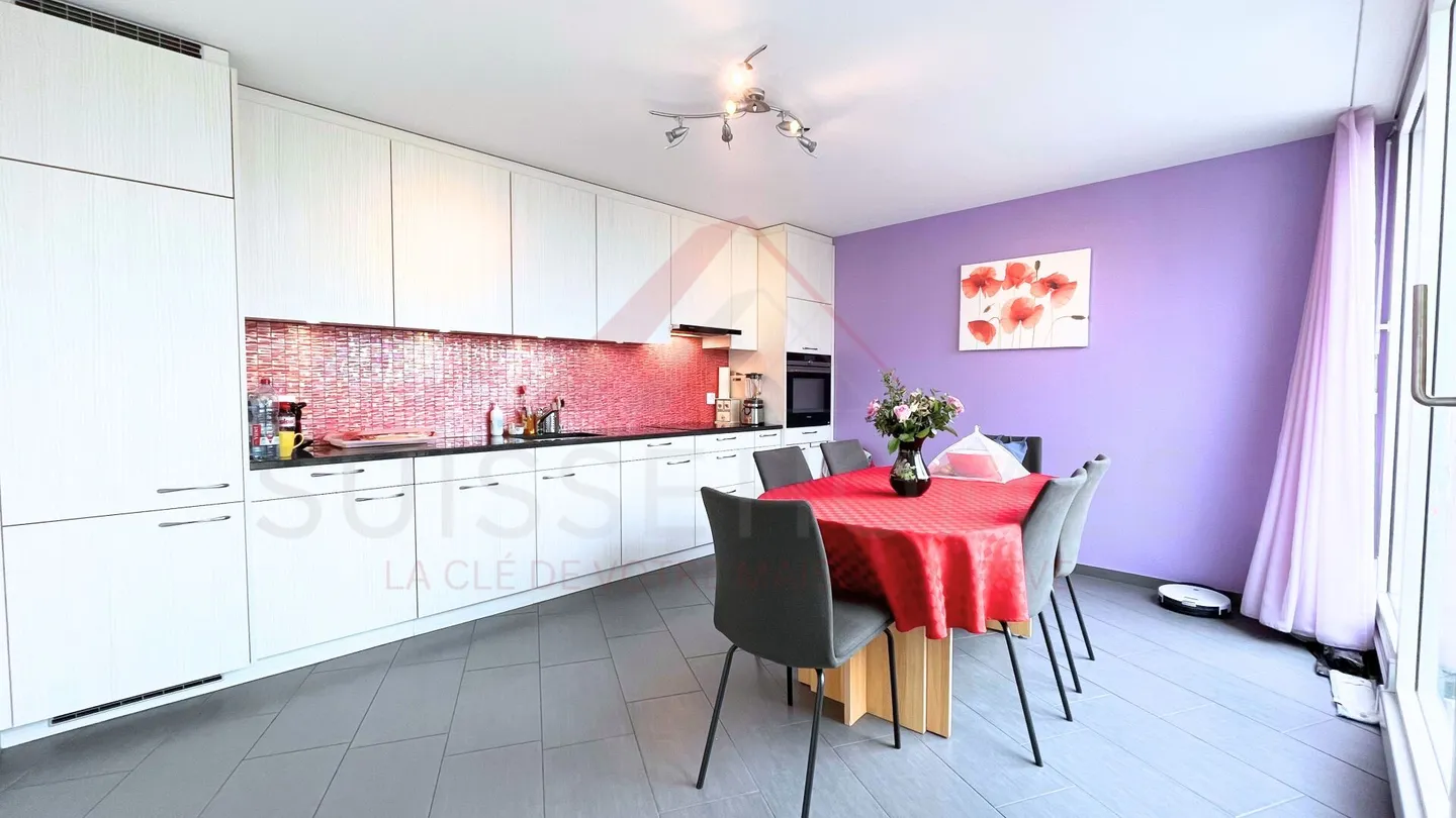 Penthouse d'exception 4,5 pièces avec grande terrasse - Vue dégagée, calme absolu et emplacement idéal - Photo 8 sur 17