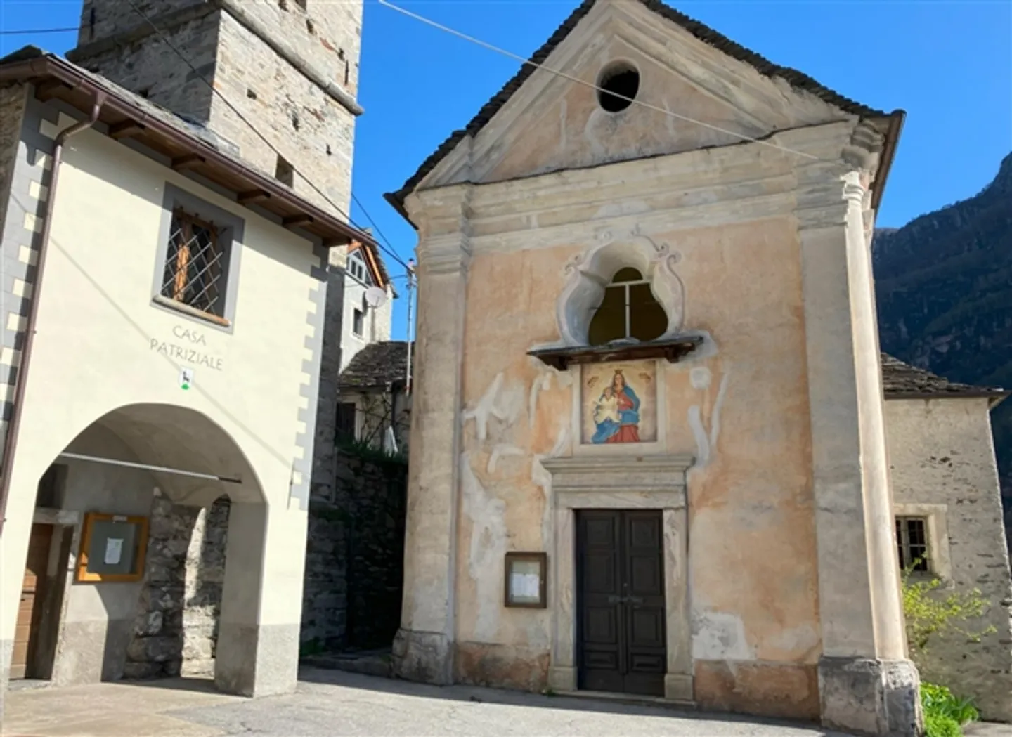 «Rustico zum Ausbauen mit Wiese an sehr schöner Aussichtslage / rustico da riattare con prato in una posizione con bella vista» - Foto 9 von 9