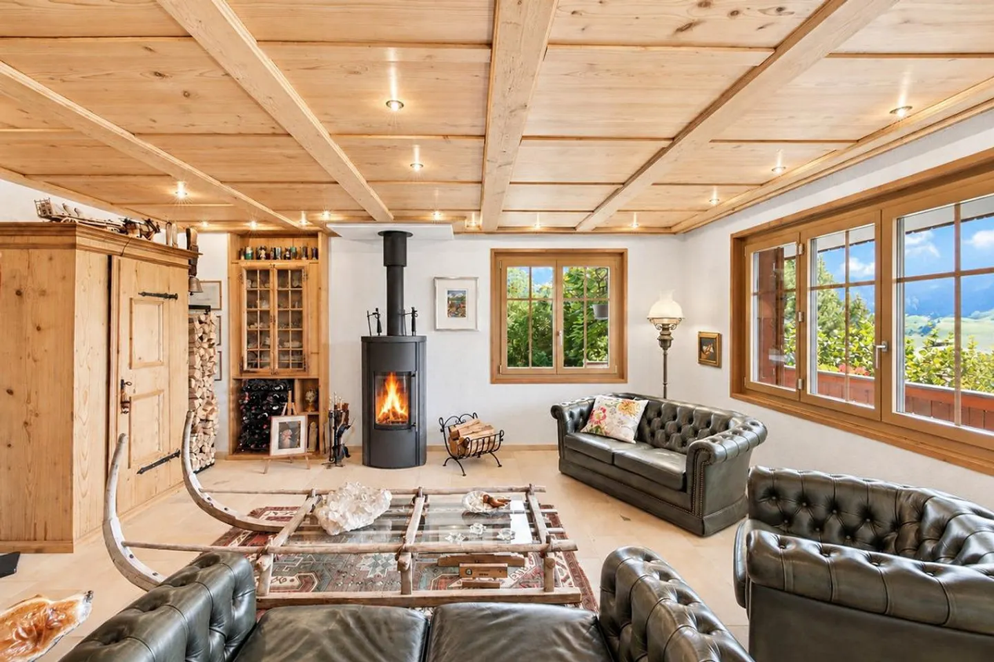 Alpine Dream Home with Panoramic View in Château-d'OEx - Photo 7 of 23