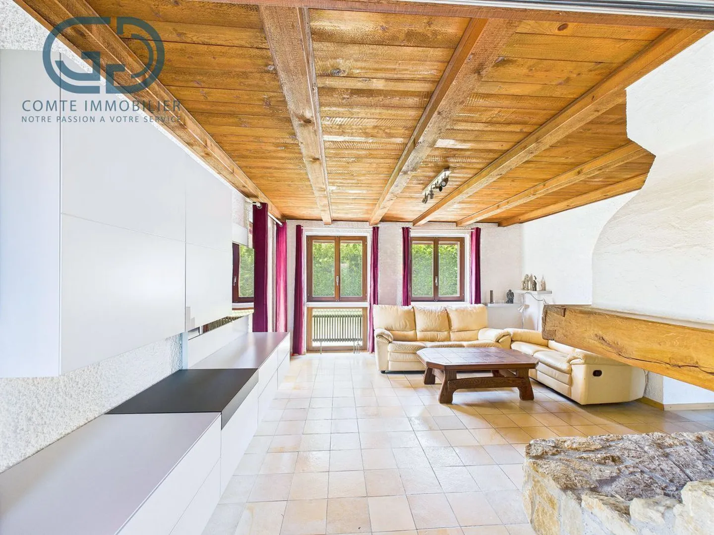 Einfamilienhaus mit großem Potenzial in Glovelier - Grundstück von 1943 m2 - Foto 4 von 13