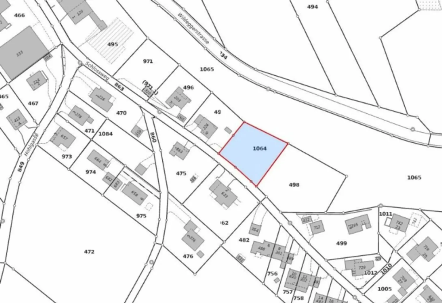 «874 m² Bauland-Parzelle» - Foto 5 von 5