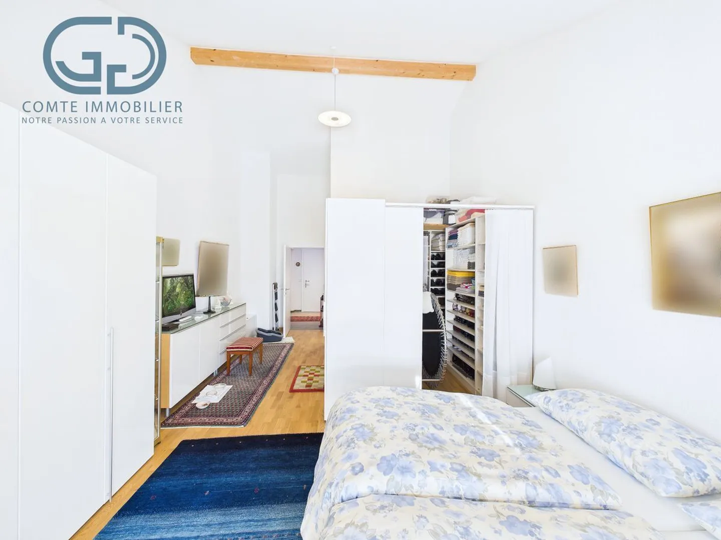 Superbe appartement en attique de 5.5 pièces avec grande terrasse - Photo 6 sur 13