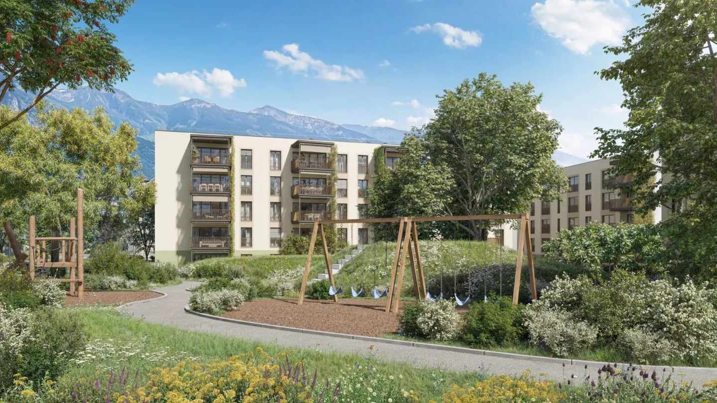 Moderne Öko-Wohnungen in Sierre - Foto 1 von 13