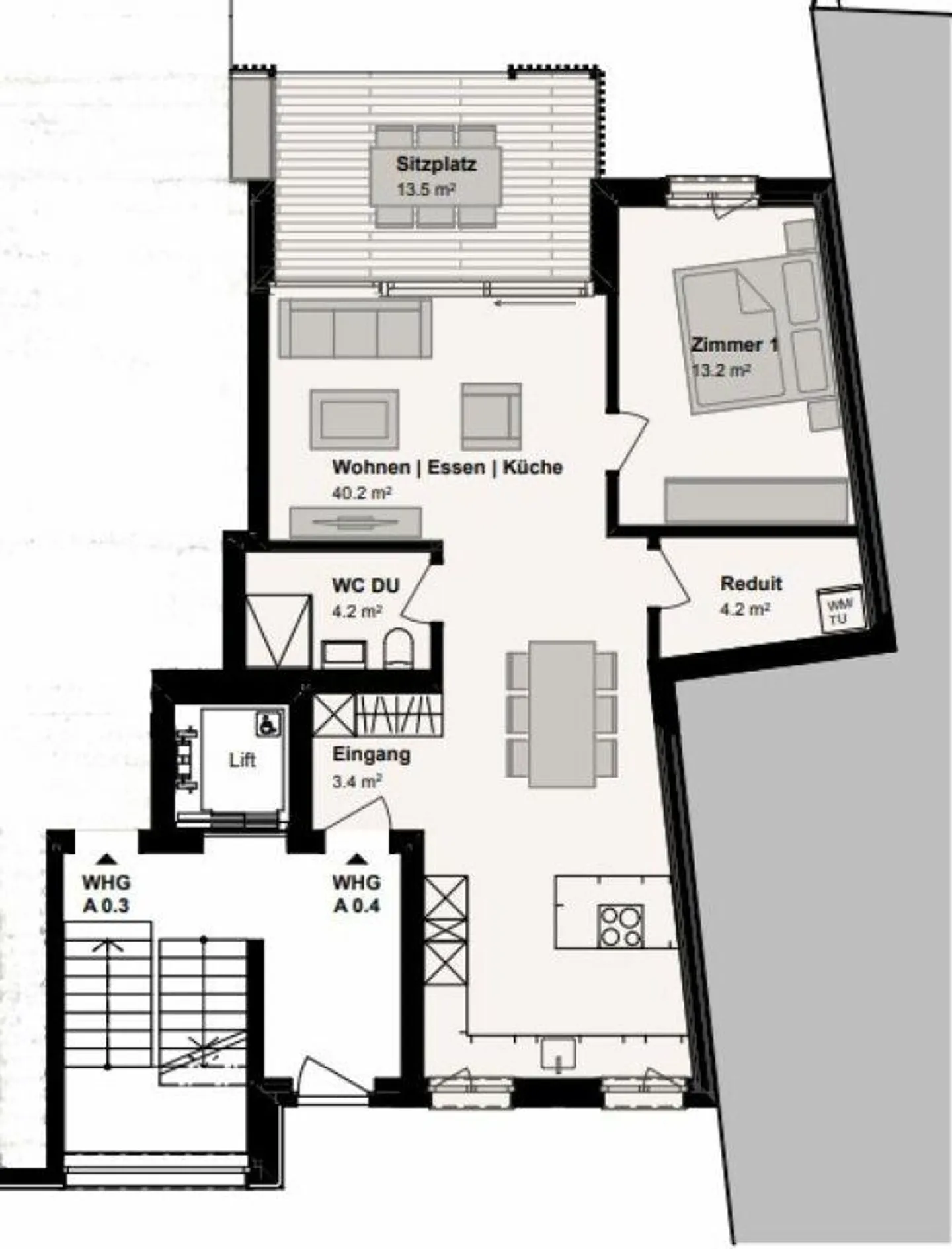 Modern 2.5-room garden apartment for rent - Photo 10 of 10