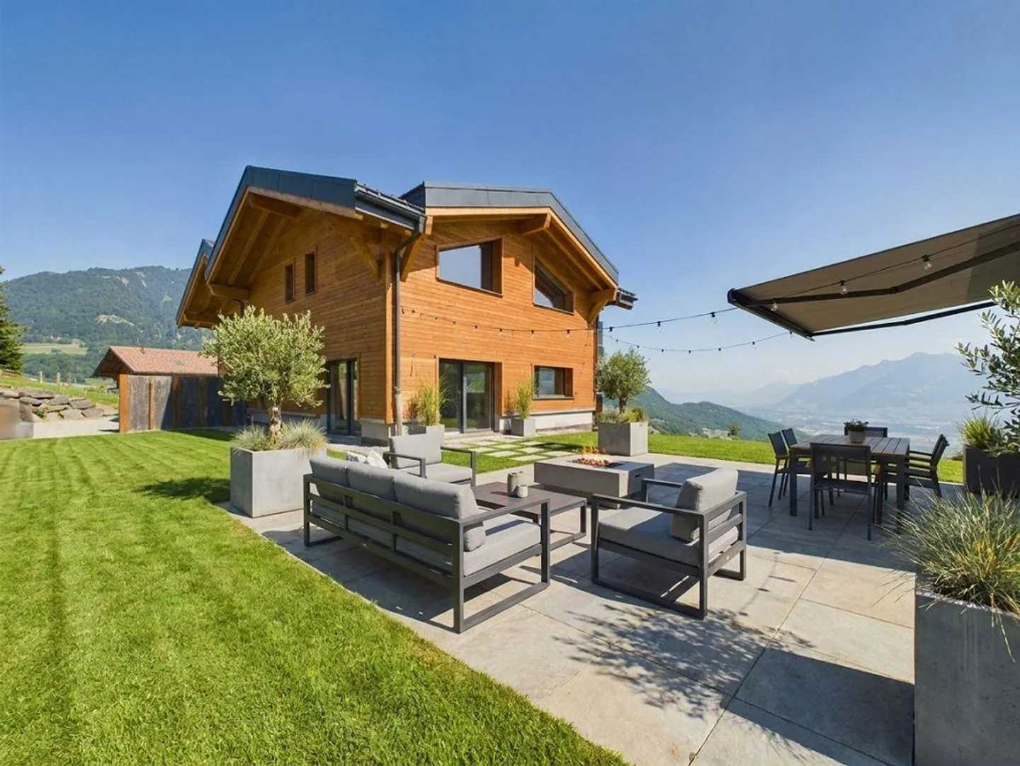 Chalet A Choëx - Chalet neuf avec terrasse et aménagement modulable - Foto 1 von 7