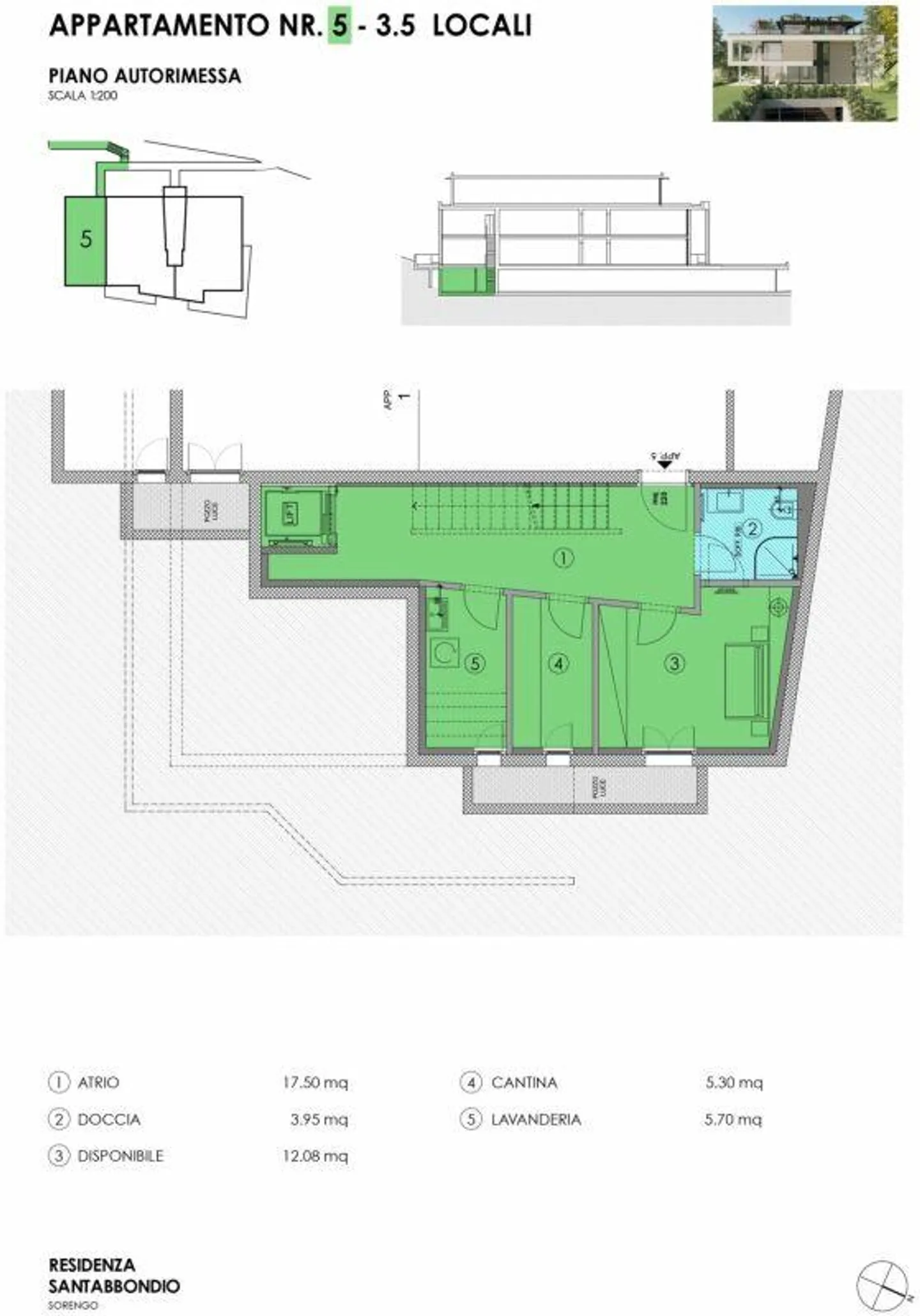 SORENGO · HIGH-QUALITY TRIPLEX WITH GARDEN · EMBEDDED IN NATURE - Photo 11 of 13