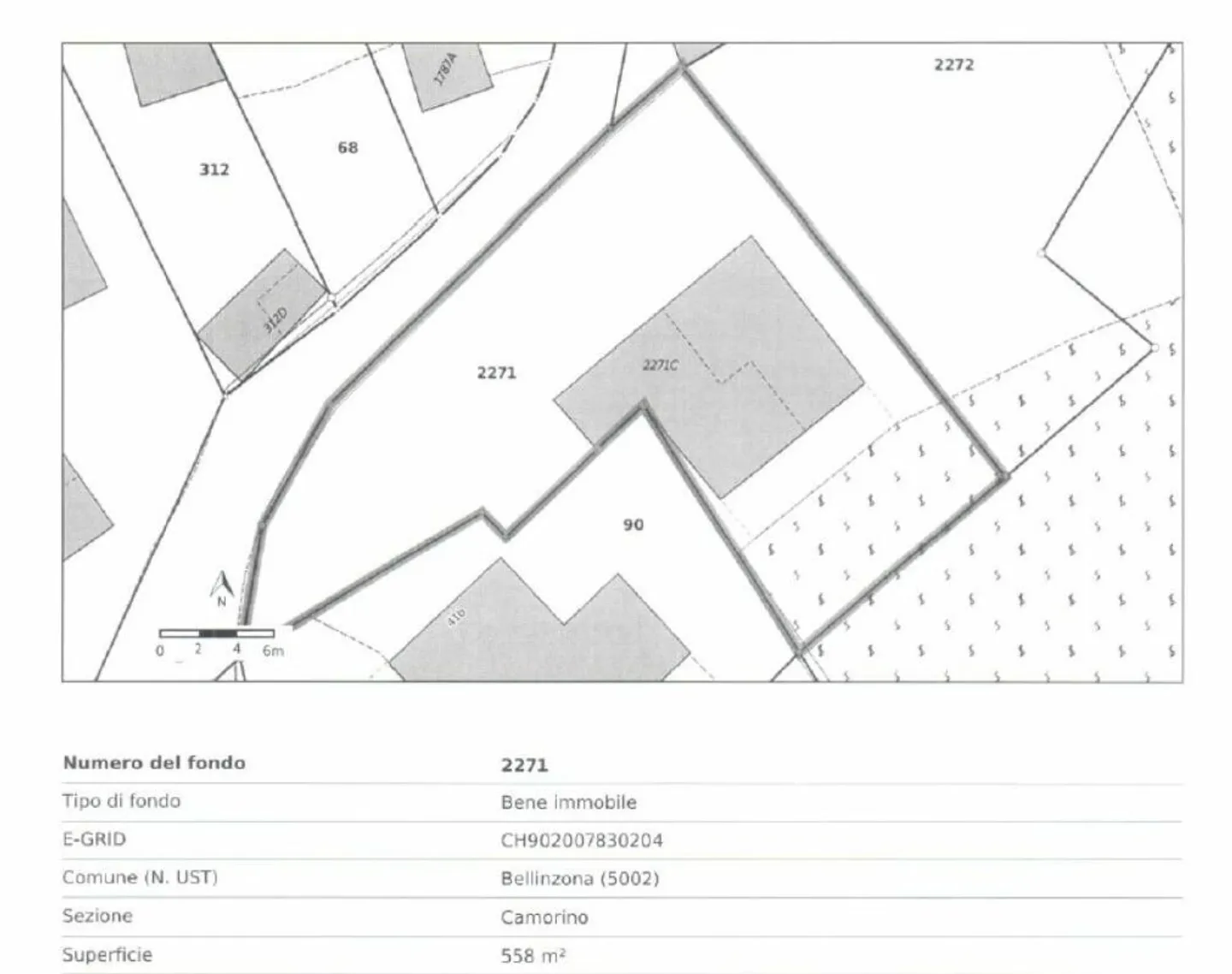 VENDESI A CAMORINO (NUCLEO) - TERRENO EDIFICABILE CON IMMOBILI - Foto 13 di 17
