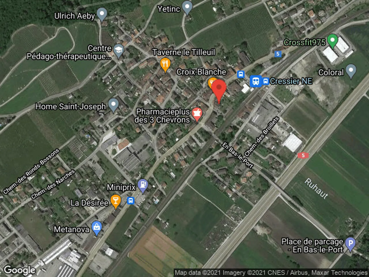 Cressier: Agréable bureau au rez à louer ponctuellement/régulièrement - Photo 6 sur 6