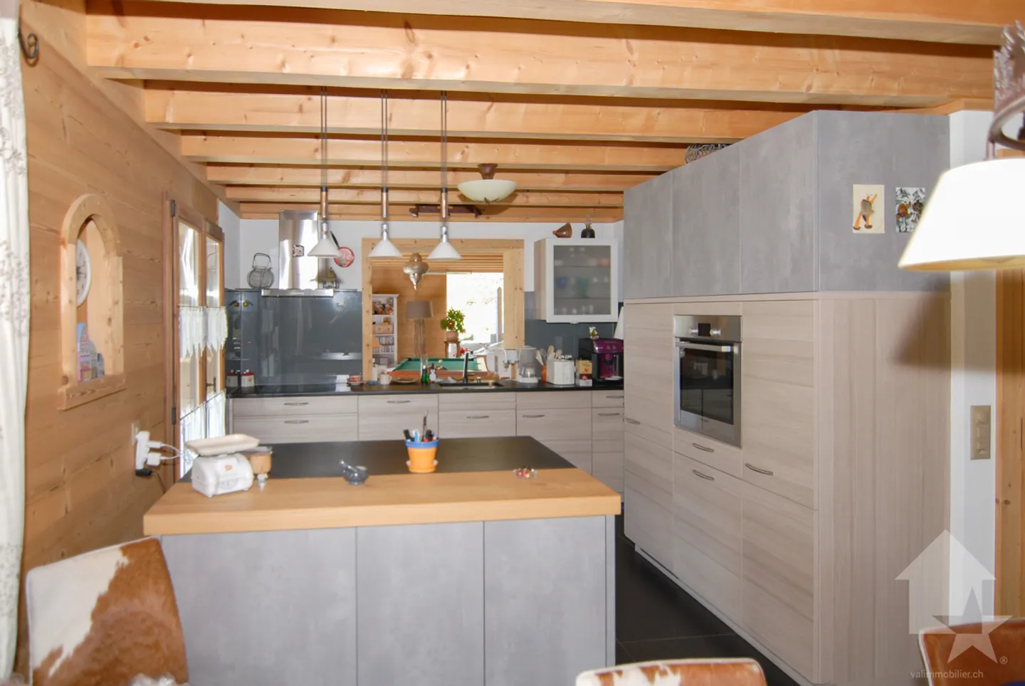 «Magnifique chalet au coeur des Alpes valaisannes» - Photo 4 sur 13