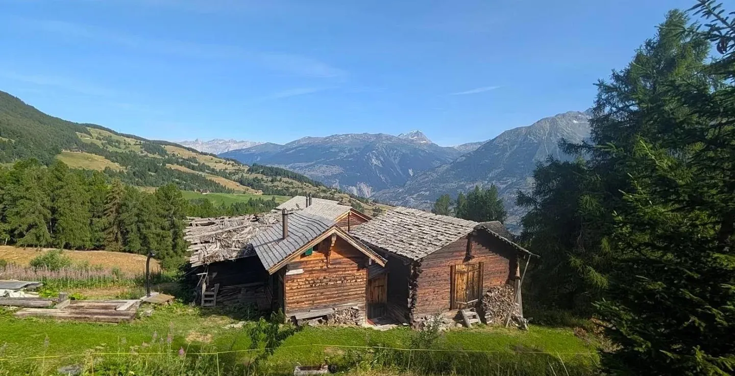 Cozy Mountain Cabin at Brandalp in Unterbäch - Photo 3 of 19