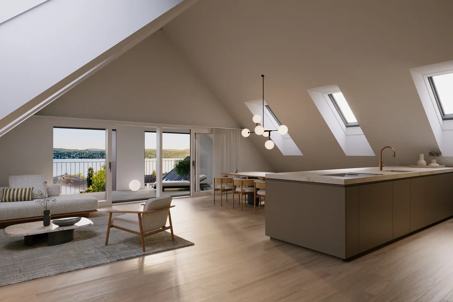 Nuova costruzione appartamento giardino 5.5 stanze vicino al lago - Foto 6 di 6
