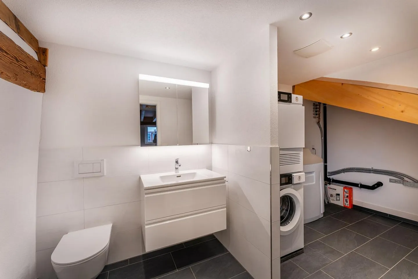 Incantevole appartamento maisonette in una fattoria ristrutturata - Foto 4 di 11