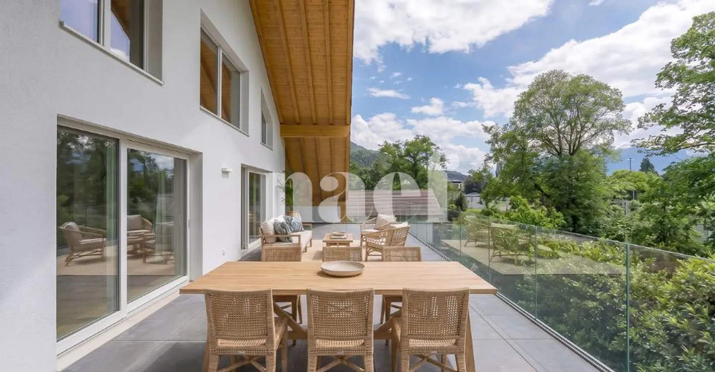 Lot C01 - Neue Penthouse-Wohnung mit 6,5 Zimmern zu verkaufen in Yvorne - Foto 2 von 9