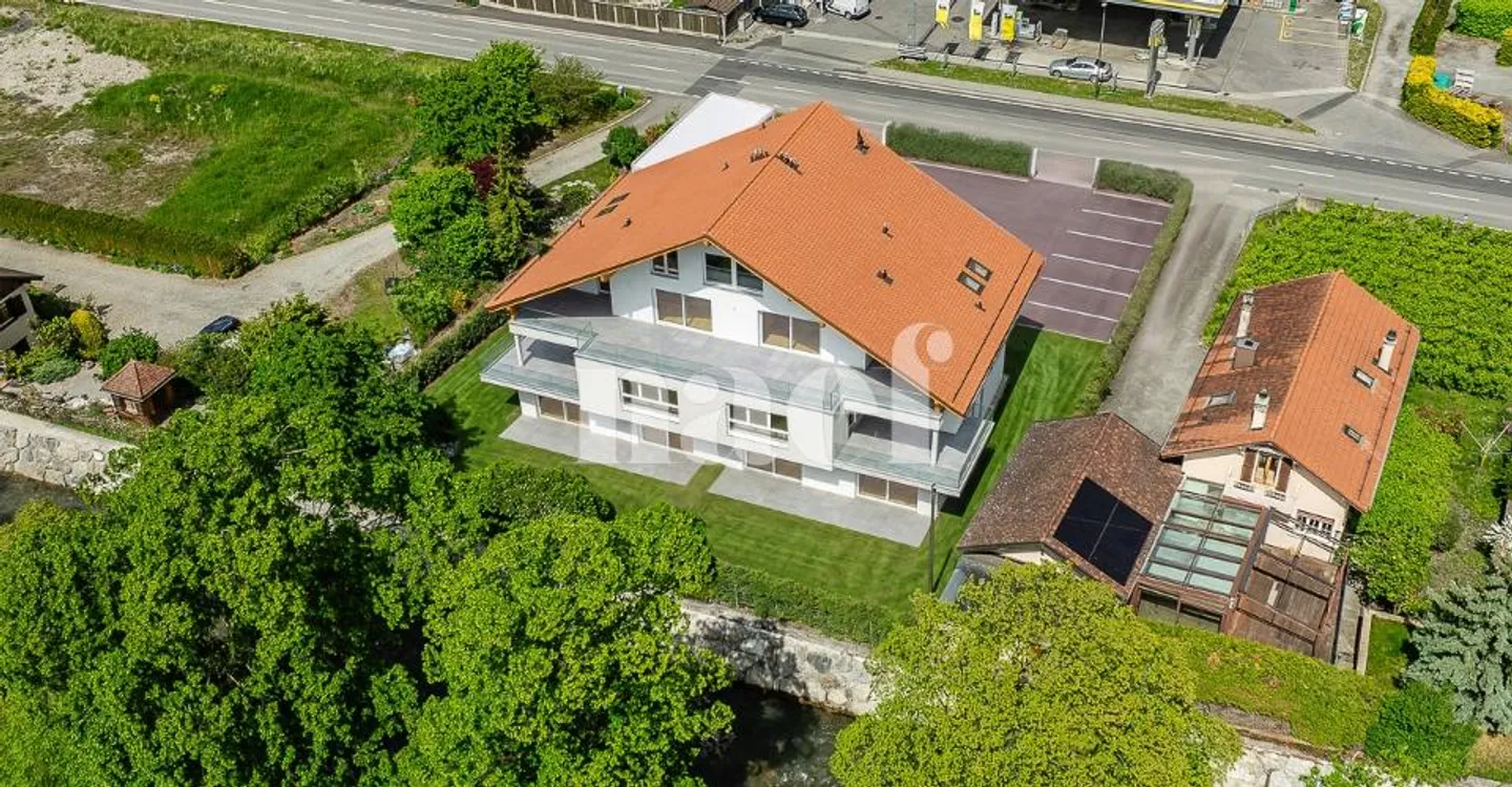 Lot C01 - Neue Penthouse-Wohnung mit 6,5 Zimmern zu verkaufen in Yvorne - Foto 4 von 9