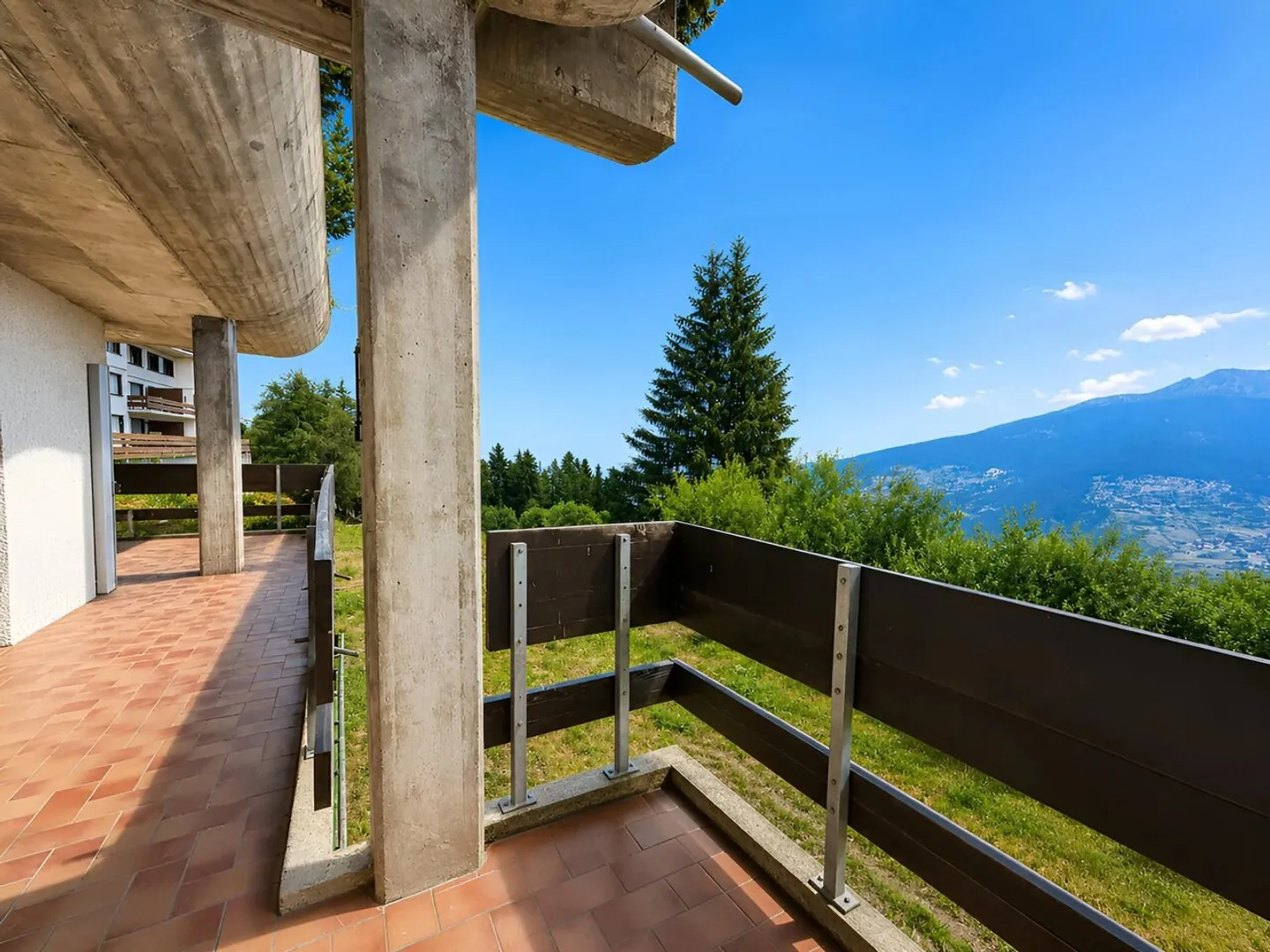Schöne 3,5-Zimmer-Wohnung in Les Collons, atemberaubende Aussicht - Foto 2 von 7