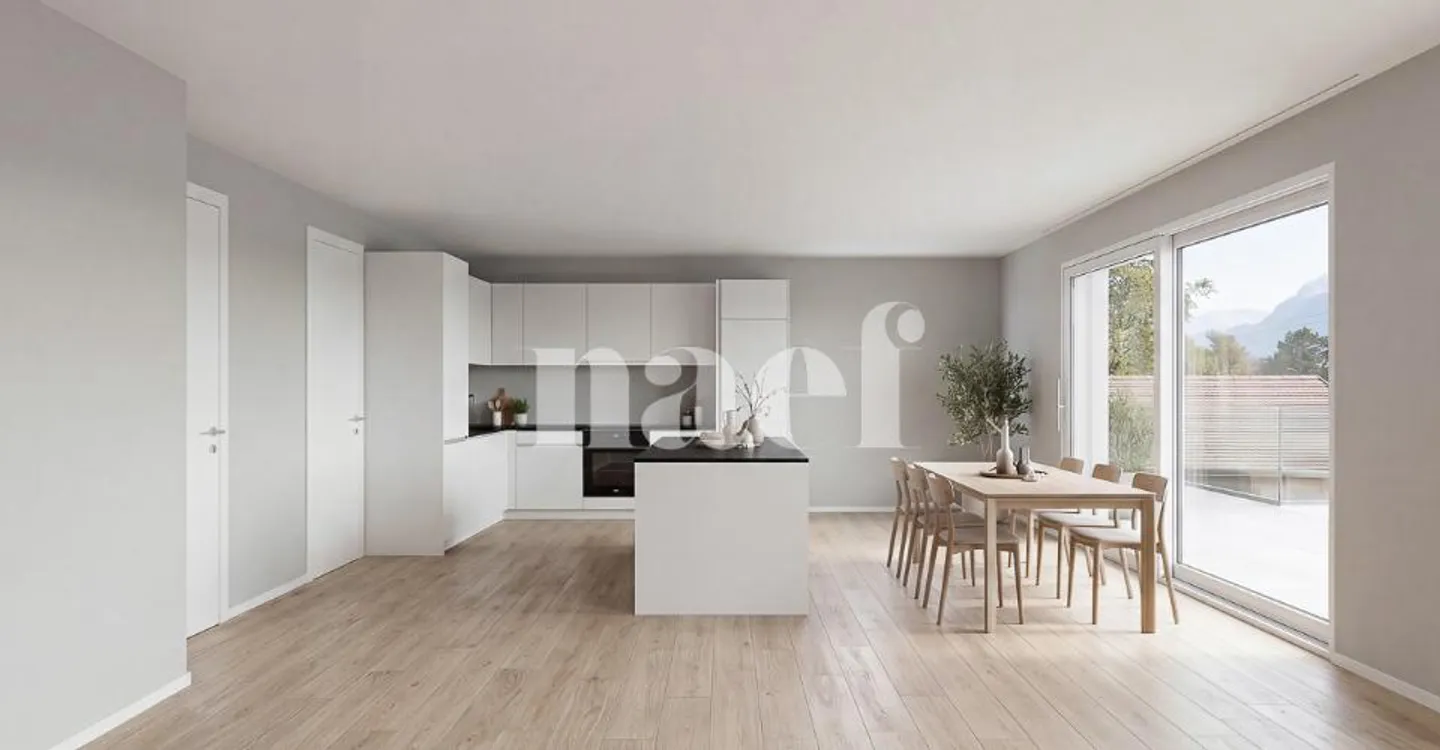 Lot C01 - Neue Penthouse-Wohnung mit 6,5 Zimmern zu verkaufen in Yvorne - Foto 6 von 9