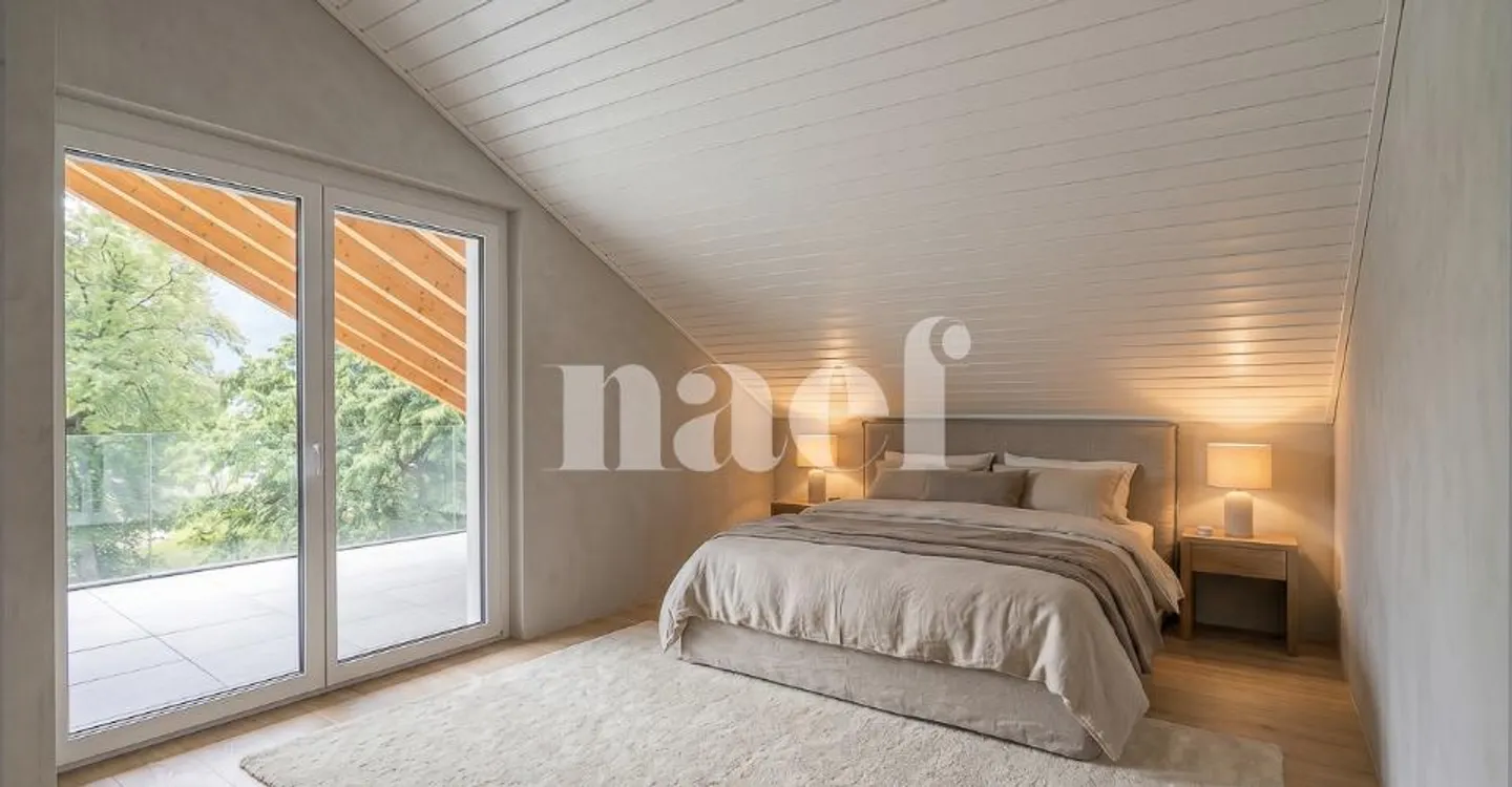 Lot C01 - Neue Penthouse-Wohnung mit 6,5 Zimmern zu verkaufen in Yvorne - Foto 7 von 9