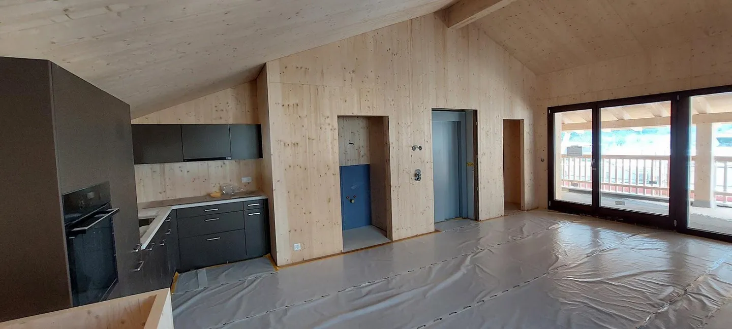 Erstvermietung: Moderne 4.5-Zimmer Attika-Maisonette, Holzbau - Foto 2 von 9