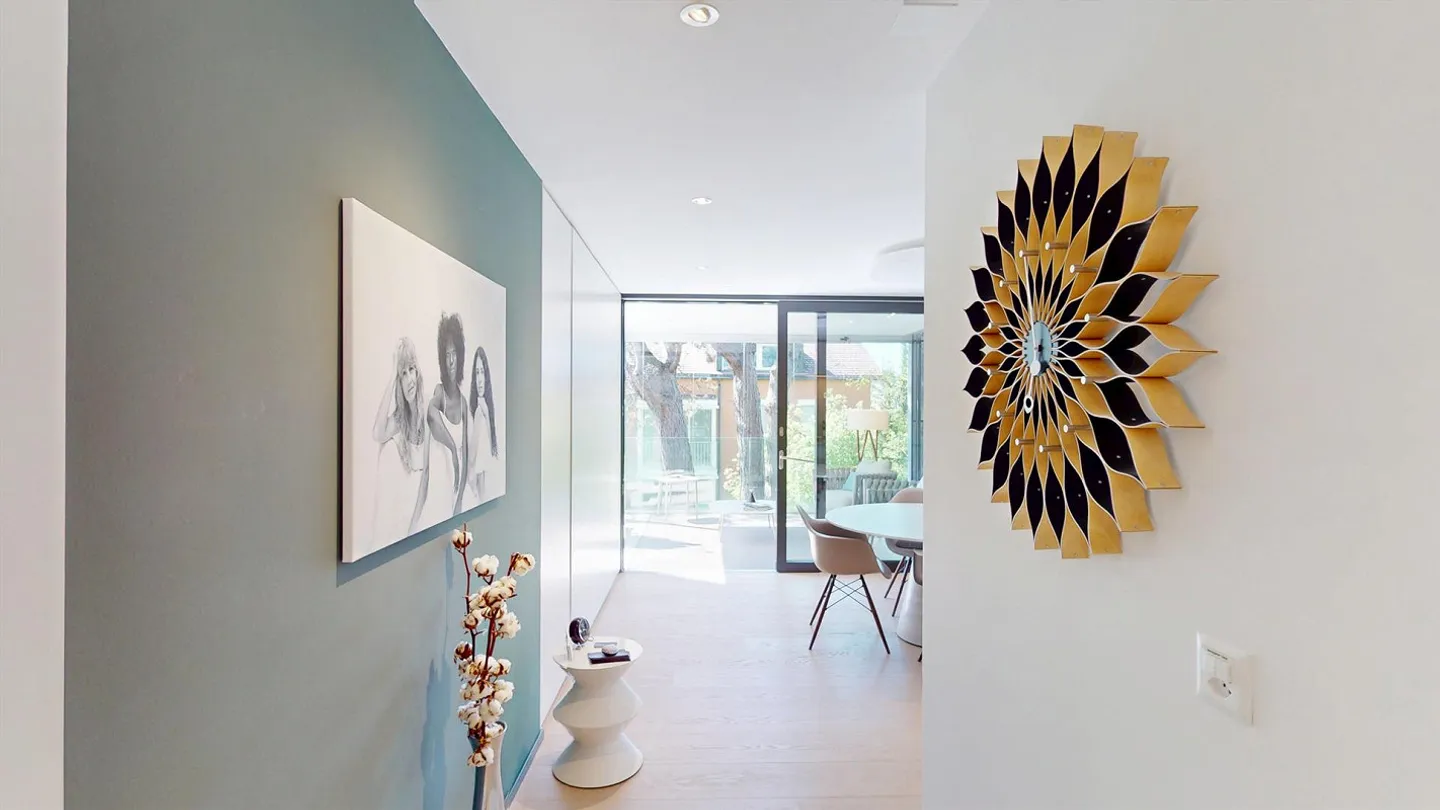 Exclusive 2.5-room garden apartment in the best location of Bottmingen Beautiful living with winter garden - Photo 10 of 10