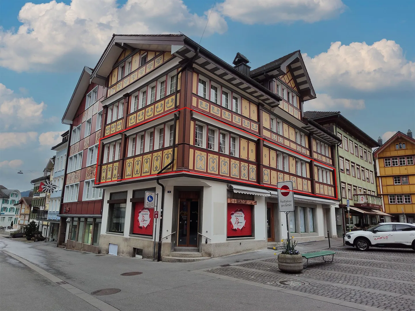 Charmante Wohnung in Appenzell - Foto 1 von 13