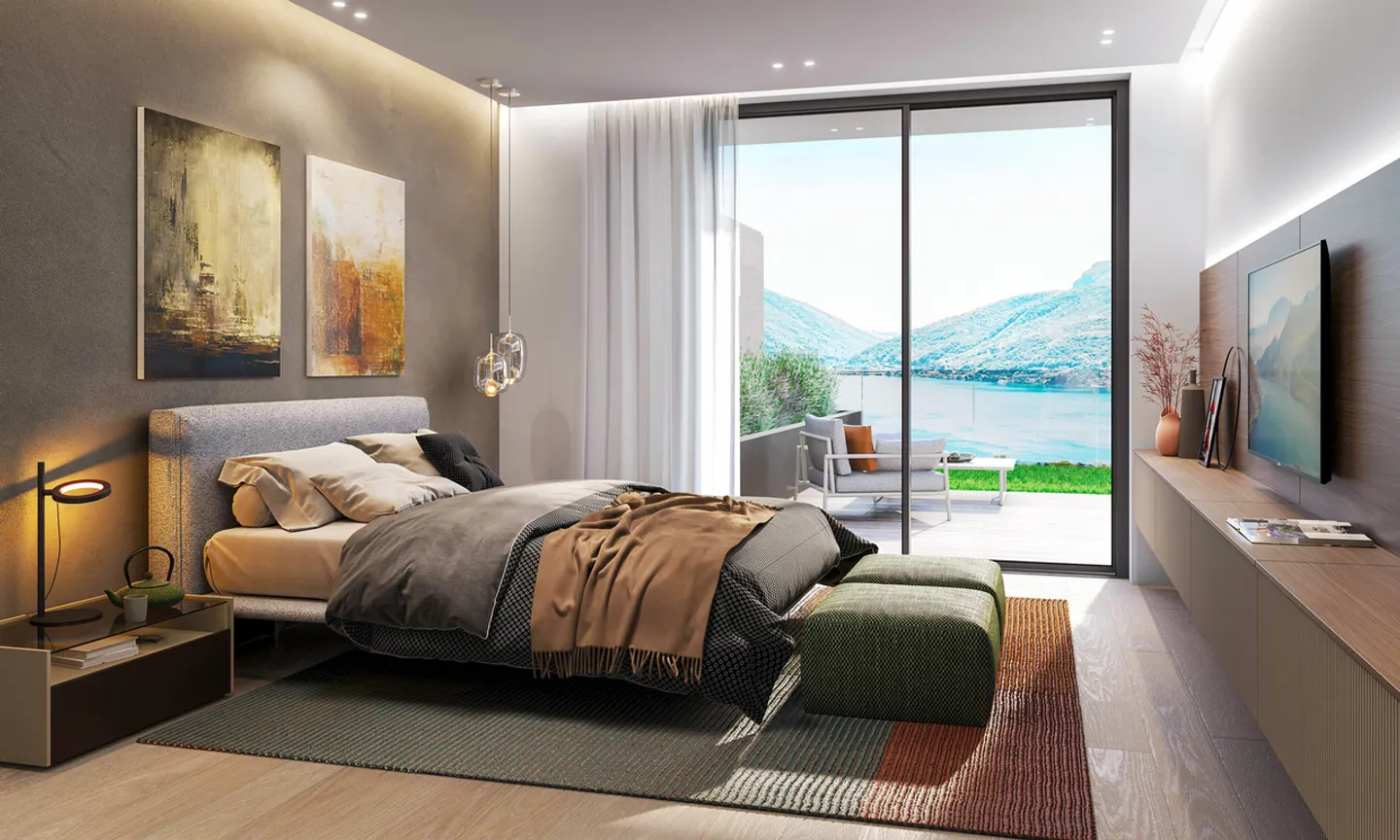 Appartamento di Lusso con Vista Lago - Foto 14 di 17