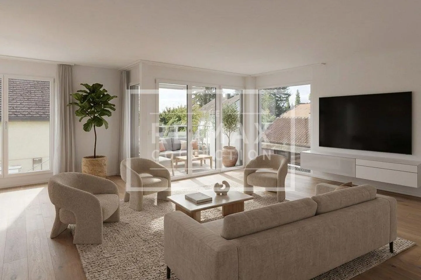 Modernes Apartment mit Seeblick - Foto 2 von 13