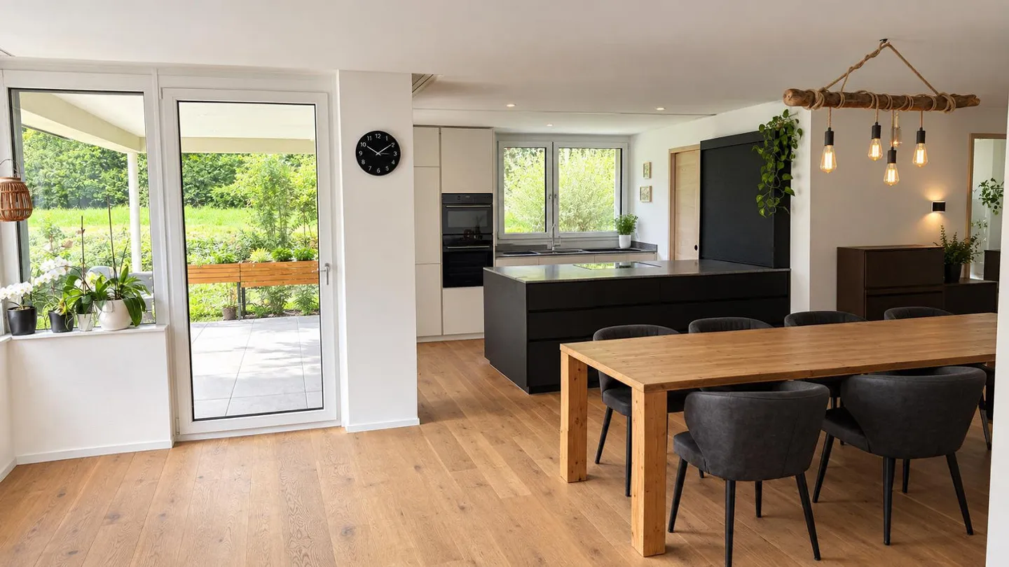 Bright and spacious 4.5-room apartment with terrace in Engelburg - Photo 2 of 11