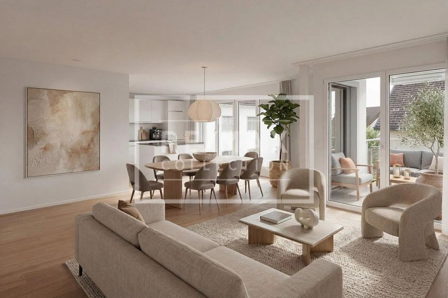 Modernes Apartment mit Seeblick - Foto 1 von 13